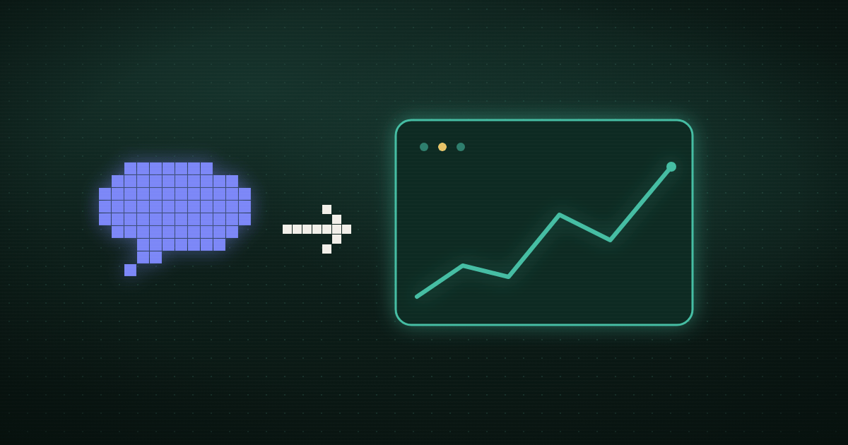 Pixel art of a support ticket inbox icon beside a checklist, on a plain dark navy background
